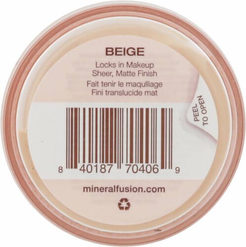 Mineral Fusion Flawless Finish Loose Setting Powder - Beige Perspective: bottom