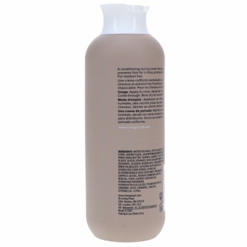 Living Proof No Frizz Smooth Styling Cream 8 oz Perspective: bottom