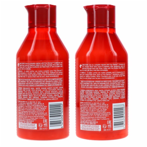 Redken Frizz Dismiss Shampoo 10.1 oz & Frizz Dismiss Conditioner 10.1 oz Combo Pack Perspective: bottom