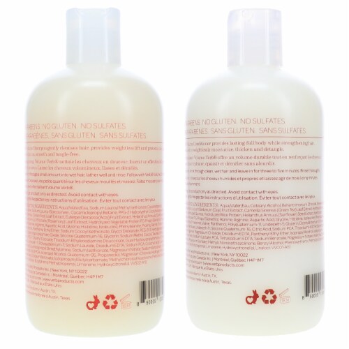 Verb Volume Shampoo 12 oz & Volume Conditioner 12 oz Combo Pack Perspective: bottom