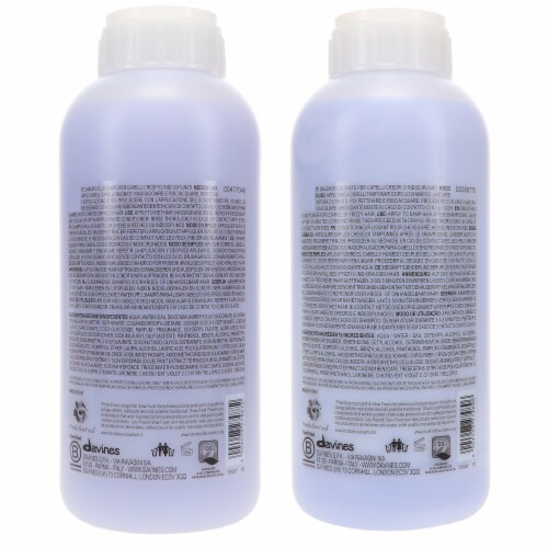 Davines LOVE Smoothing Shampoo 33.8 oz & LOVE Smoothing Conditioner 33.8 oz Combo Pack Perspective: bottom