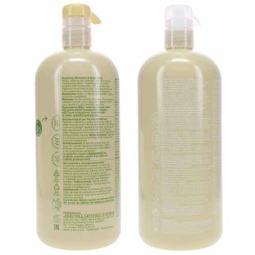 Paul Mitchell Tea Tree Hemp Restoring Shampoo & Body Wash 33.8 oz & Tea Tree Hemp Restoring C Perspective: bottom