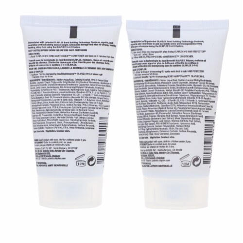 Olaplex No.4 Bond Maintenance Shampoo 1 oz & No.5 Conditioner 1 oz Combo Pack Perspective: bottom