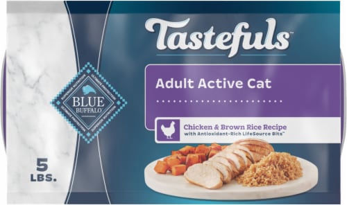 Blue Buffalo™ Tastefuls™ Chicken & Brown Rice Adult Dry Cat Food Perspective: bottom