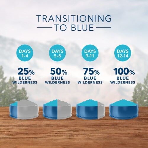 Blue Buffalo Wilderness High Protein Natural Chicken Adult Dry Dog Food Perspective: bottom