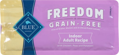 Blue™ Buffalo Freedom® Grain-Free Chicken Peas & Potatoes Indoor Adult Cat Food Perspective: bottom