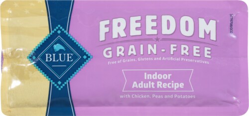 Blue™ Buffalo Freedom® Grain-Free Chicken Peas & Potatoes Indoor Adult Cat Food Perspective: bottom