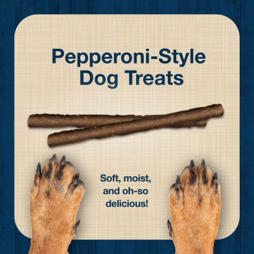 Blue Buffalo Stix Pepperoni-Style Soft Dog Treats Chicken Perspective: bottom