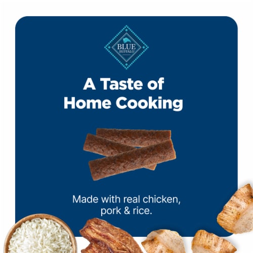 Blue Buffalo Nudges Homestyle Natural Chicken and Pork Dog Treats Perspective: bottom