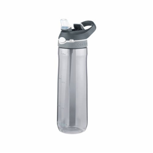 Contigo 24 oz Smoke Plastic Ashland Water Bottle BPA Free Perspective: bottom