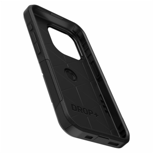 OtterBox Commuter iPhone 15 Pro Case - Black Perspective: bottom