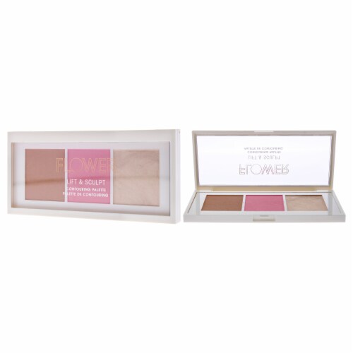 Flower Light to Medium Lift and Sculpt Contouring Palette Perspective: bottom
