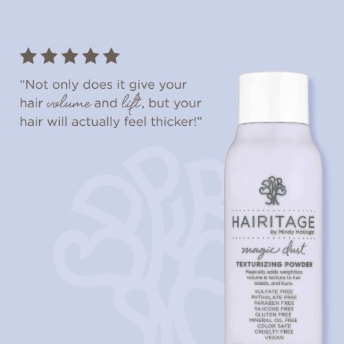Hairitage Magic Spell Texturizing Spray For Volume + Hair Styling - Medium Hold - Vegan Perspective: bottom