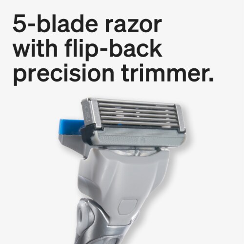 Schick® Hydro 5 Dry Skin Razor and Cartridges Perspective: bottom