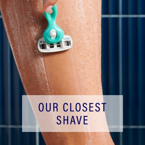 Schick® Hydro Silk Sensitive Care® Refill Cartridges Perspective: bottom