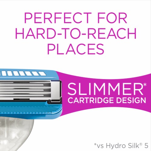 Schick® Hydro Silk 3 Blade Razor Kit Perspective: bottom