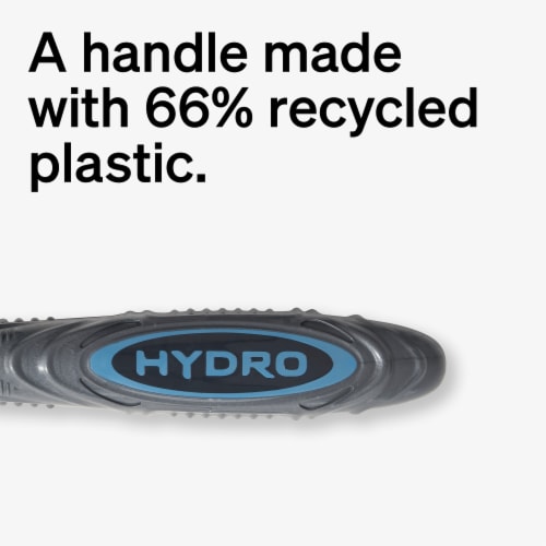 Schick Hydro 5-Blade Disposable Razors for Men Sensitive Skin Perspective: bottom
