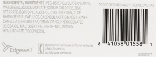 Schick Hydro 5 Sensitive Groomer Razor Perspective: bottom