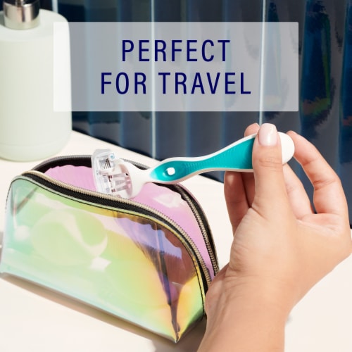 Schick Hydro Silk Sensitive Care Disposable Razors Perspective: bottom