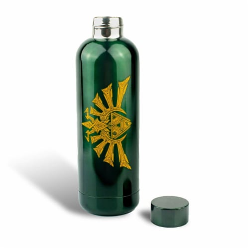 Legend of Zelda Hyrule Stainless Steel Water Bottle Perspective: bottom