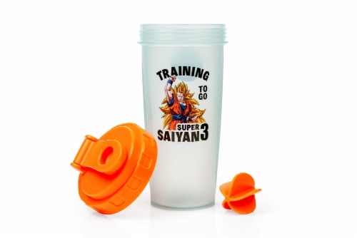 Just Funky Dragon Ball Z Super Saiyan Goku Gym Shaker Bottle : Target