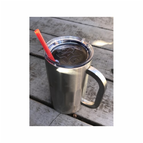 20OZ BEER MUG DOUBLE WALL W/LID Perspective: bottom