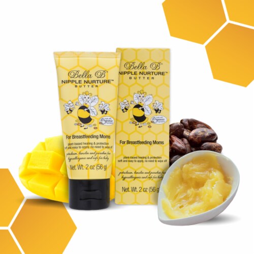 Bundle: Nipple Nurture Butter 2 oz and Tummy Honey Butter 4 oz Perspective: bottom