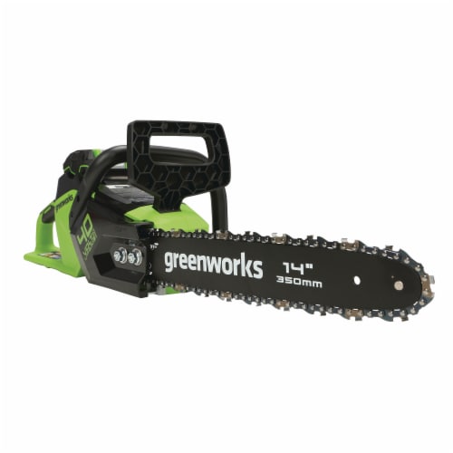 Greenworks Brushless Chainsaw Perspective: bottom