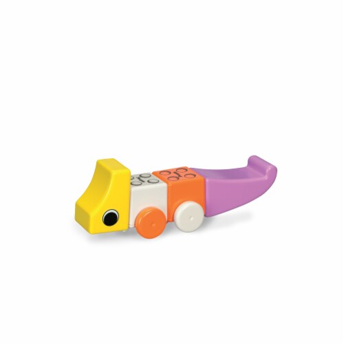 Toys by People® - Go Go Blocks™ - Go Go Animals 17 pc Magnetic Blocks Perspective: bottom