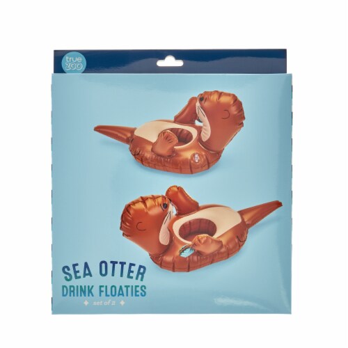Otter Drink Floaties, set of 2 by TrueZoo Perspective: bottom