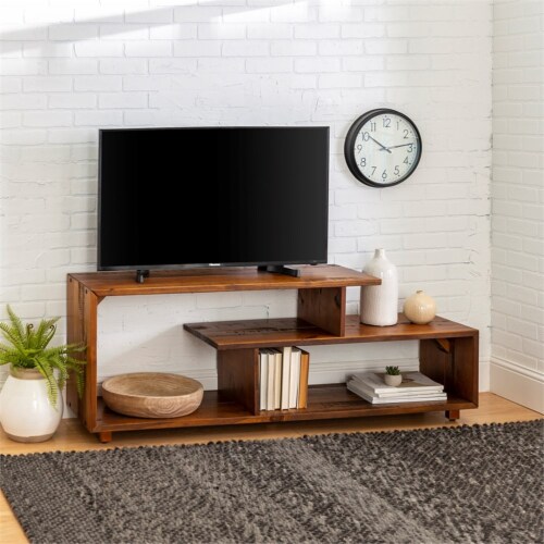 Asymmetrical entertainment center discount
