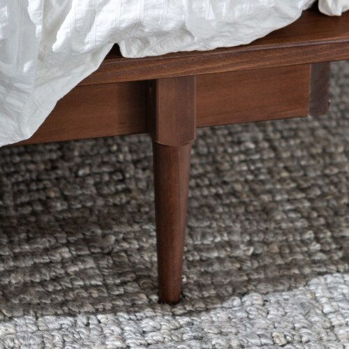 Walker edison spindle back clearance solid wood queen bed