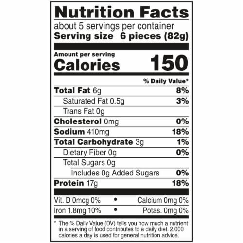 Gardein Ultimate Plant-Based Chick'n Strips Perspective: bottom