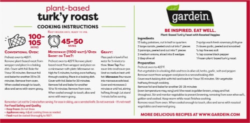 Gardein Plant-Based Turk'y Roast Perspective: bottom
