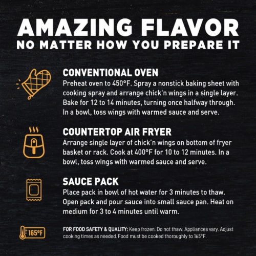 Gardein Ultimate Plant-Based Vegan Bbq Chick'n Wings Perspective: bottom
