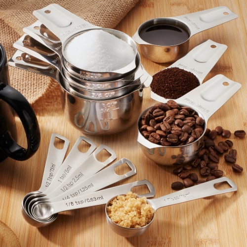 13-Pack, Stainless Steel Measuring Spoon & Cup Set by Last