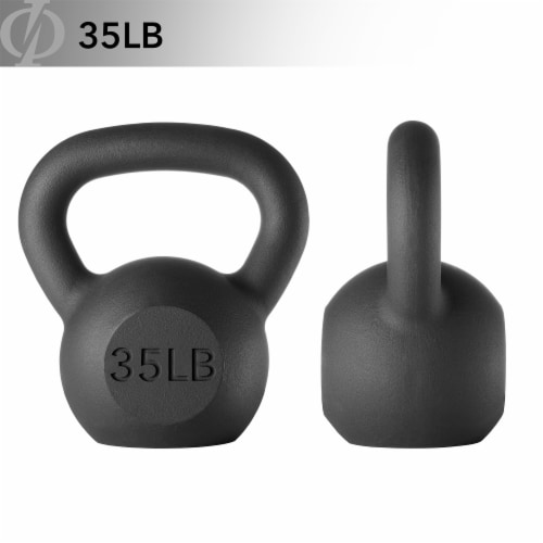 35 lb Cast Iron Kettlebell 35 Pound Weight 35 lbs Baker s