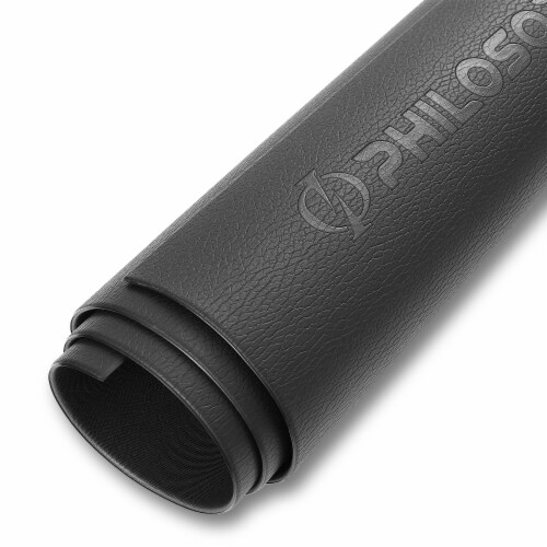 Exercise Equipment Mat, 30 x 60-inch, 6mm, High Density PVC Floor Mat Perspective: bottom
