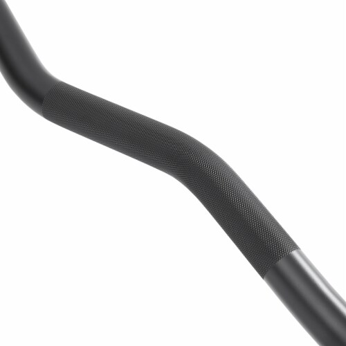 47 EZ Curl Olympic Barbell - 9.3KG 28mm Grip 400LB 4 Needle Bearing Perspective: bottom