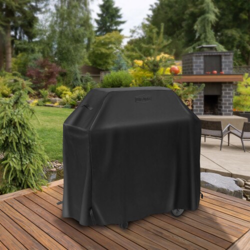 55 BBQ Grill Cover - Universal Fit for Outdoor Barbecue Gas Grills Perspective: bottom