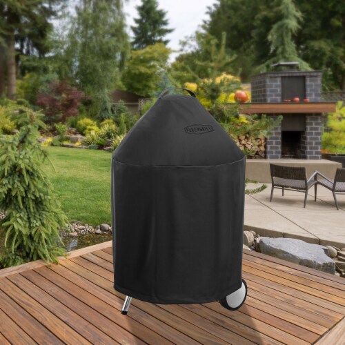 22 Charcoal Kettle BBQ Grill Cover - Universal Fit 27 x 35 Perspective: bottom