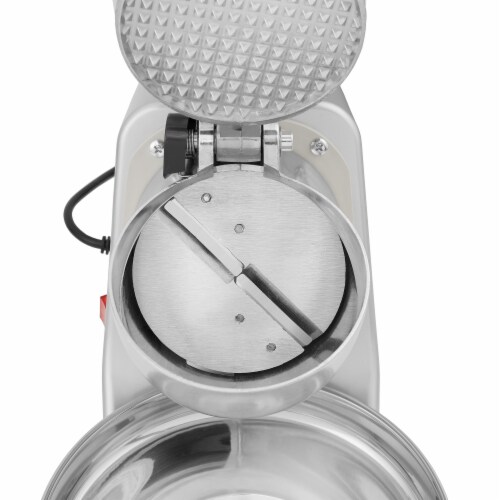 Ice Crusher Shaver Machine, Stainless Steel Blades for Snow Cones Perspective: bottom