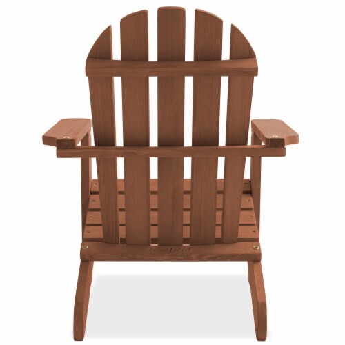 Espresso adirondack online chair