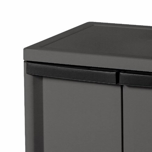 Sterilite 4-Shelf Storage Unit Gray