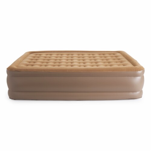 InstaBed Raised Queen Air Bed Mattress with Never Flat Air Pump 840017 (2 Pack) Perspective: bottom