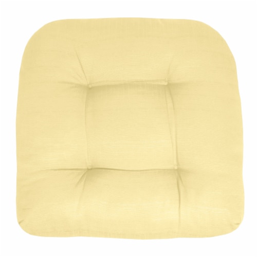 Sweet Home Collection  Patio Chair Pads Thick Fiber Fill Tufted