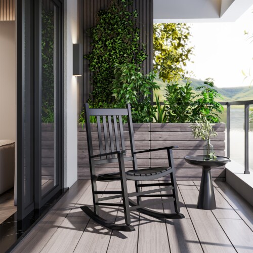 Black indoor hotsell rocking chair