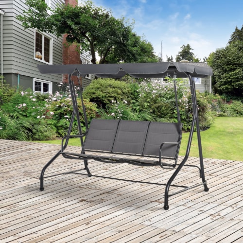Padded garden swing sale
