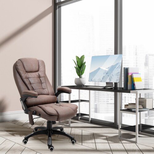 Executive Office Computer Desk Chair w High Back 6 Point Vibration