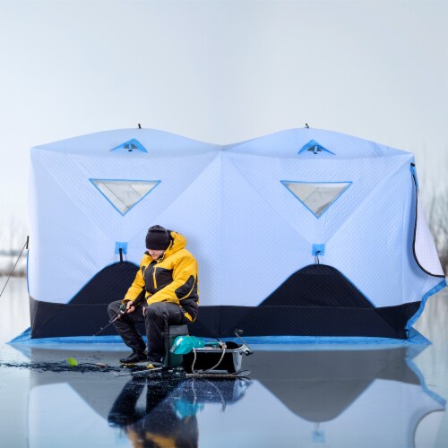 Ice Fishing Tent Waterproof Pop-up Portable Ice Fishing Shelter